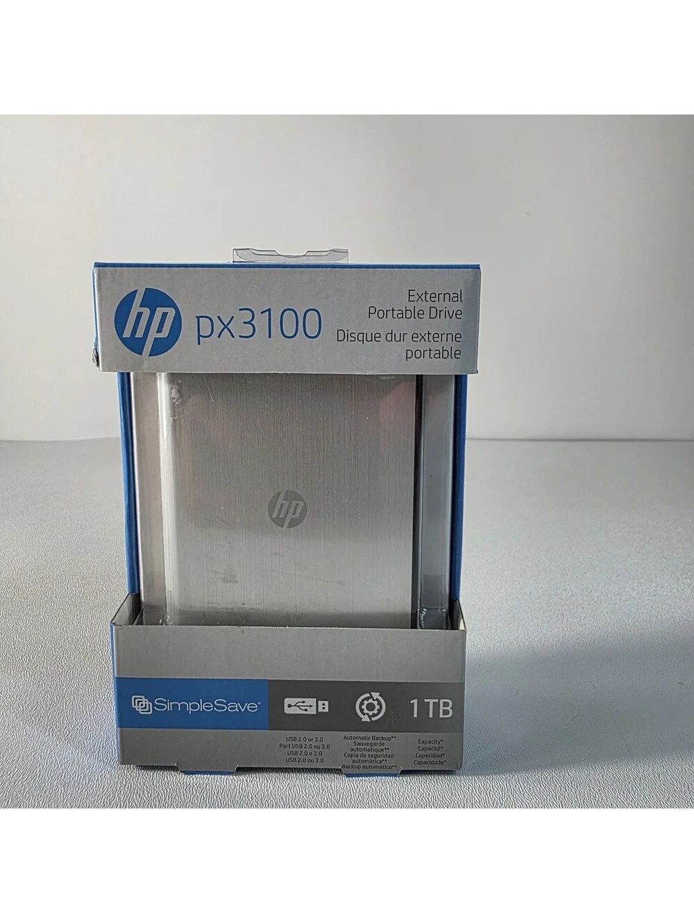 HP SimpleSave px3100 1TB External Hard Drive NEW